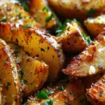 Baked Garlic Parmesan Potato Wedges