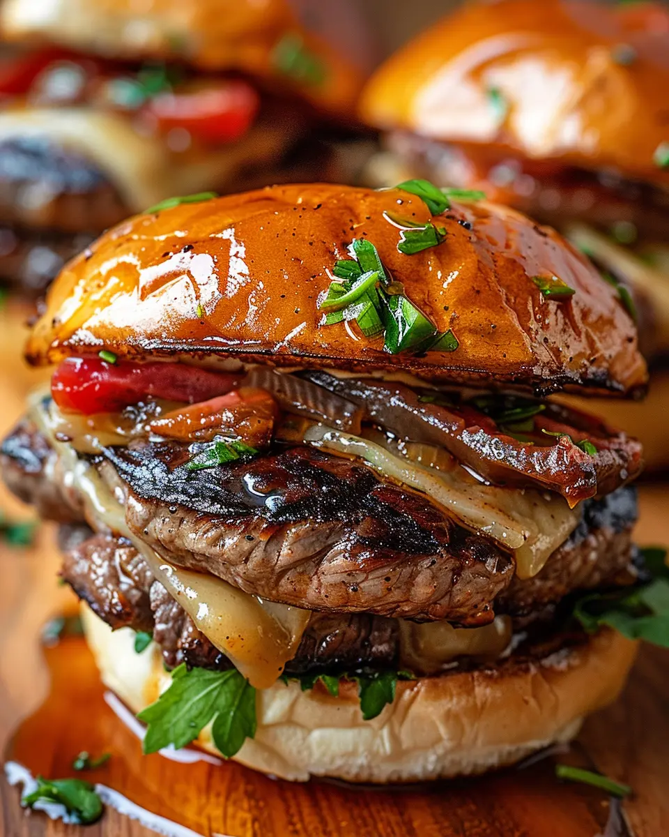 Cowboy Butter Steak Sliders: Juicy Bites with Turkey Bacon Twist