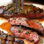 Sizzling Cowboy Butter Steak Recipe